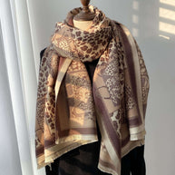 Luxury Cashmere Reversible Shawl