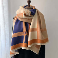 Luxury Cashmere Reversible Shawl