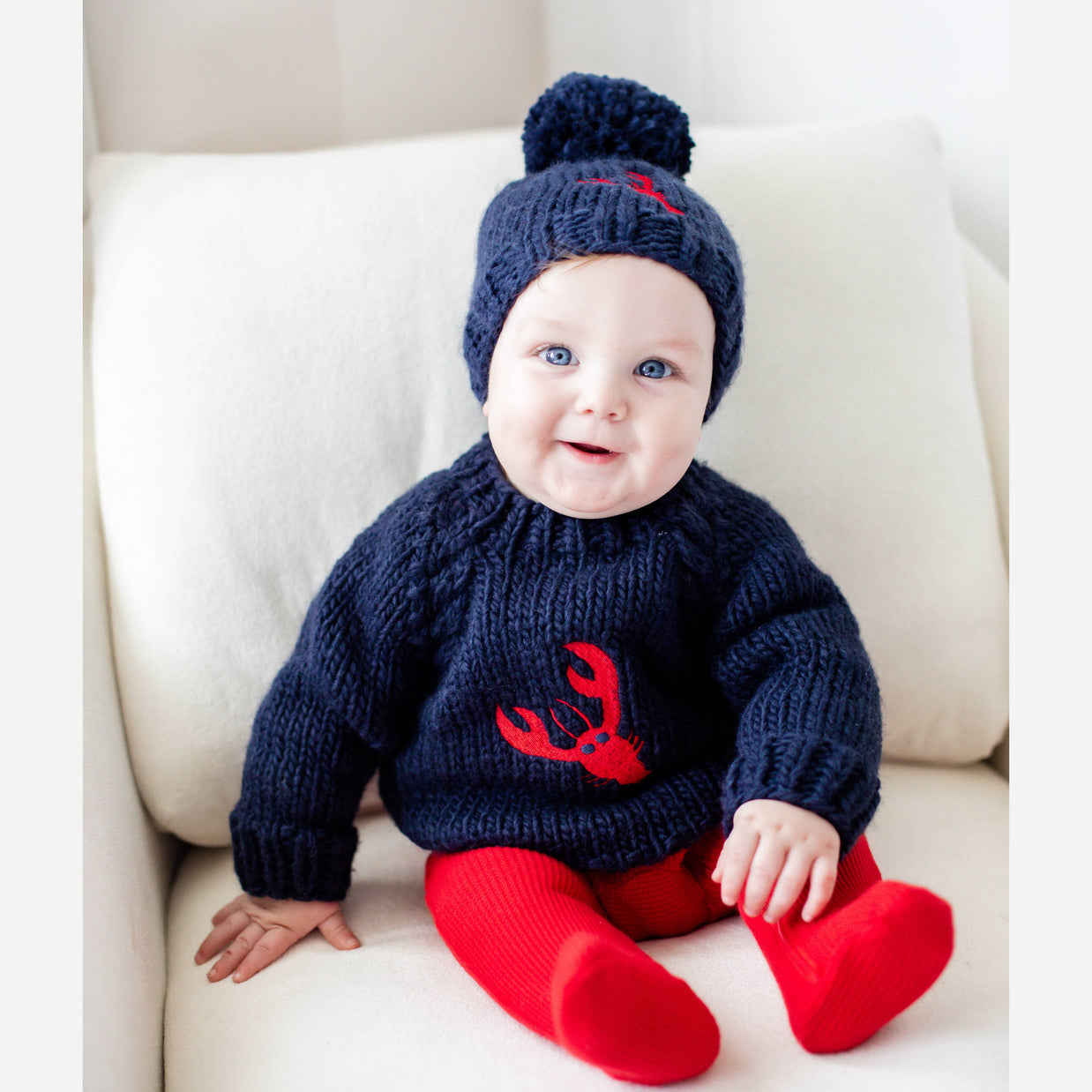 Lobster Sweater for Baby & Toddler