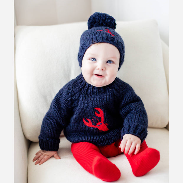Lobster Sweater for Baby & Toddler