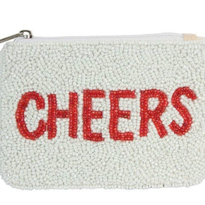 Ladies Beaded Themed Coin Purse Small Wallet