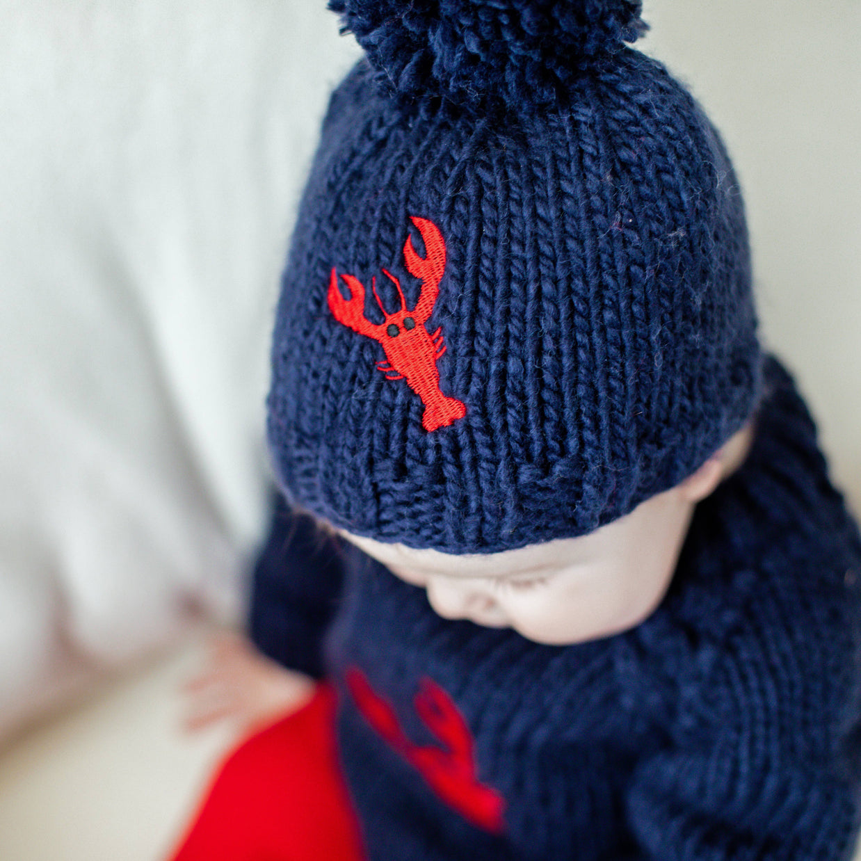 Lobster Beanie Hat for Baby & Kids