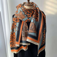 Luxury Cashmere Reversible Shawl