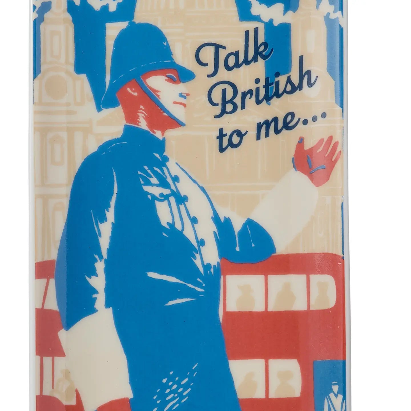 The Grand Tour London's Talk British To Me Tray 9.25x4.25