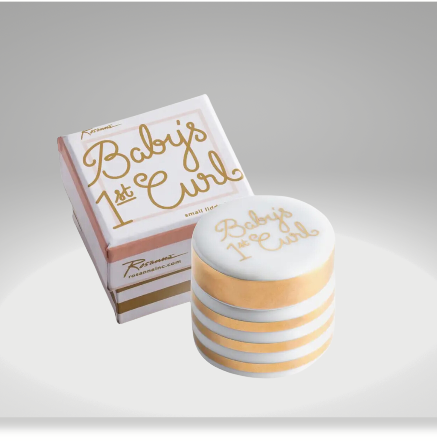 Rosanna Designs Baby's 1st Curl Gift Vessel