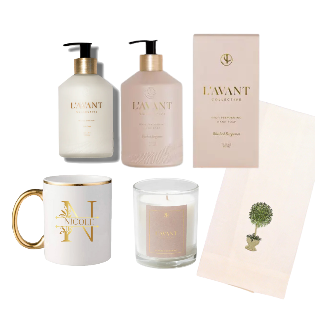 Clean and Blissful Gift Box With L'AVANT Collective and Crown Linen