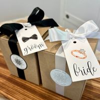 Bride and groom candles 