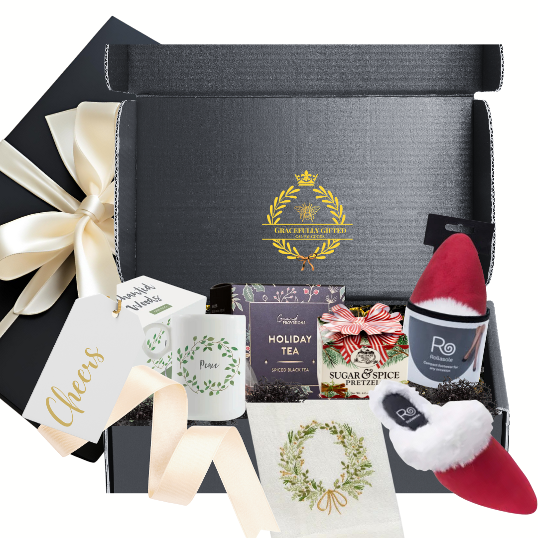 Luxury Holiday Festive Gift Box- Curated and Personalized