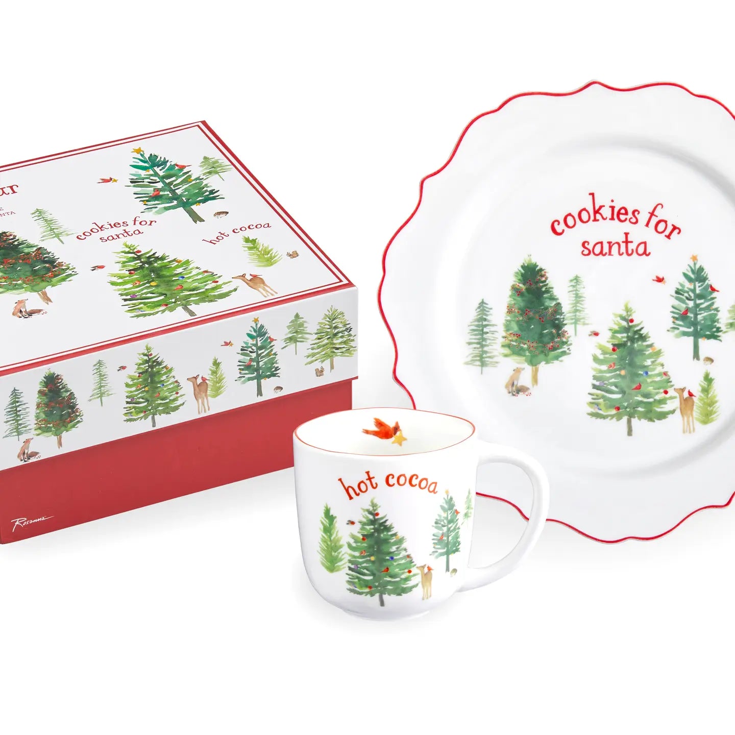 Cookies for santa plate and mug