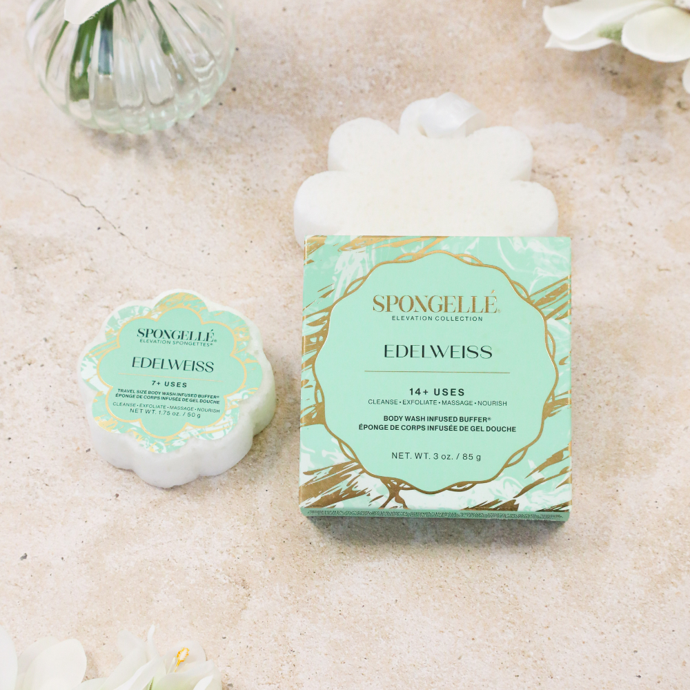 New! Edelweiss Body & Travel Buffer Set