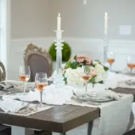 Fringed Linen Runner 
