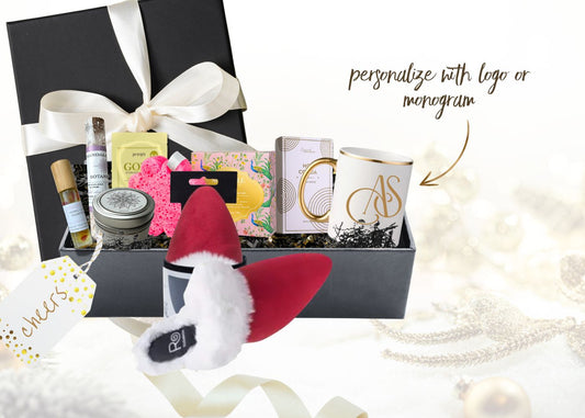 Holiday Glow Luxury Gift Box : Festive Self-Care & Relaxation