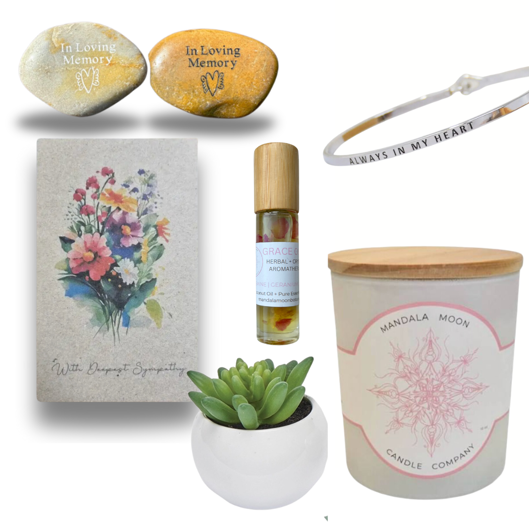 condolence succulent Large Condolence -Sympathy Comfort Luxury Gift Box