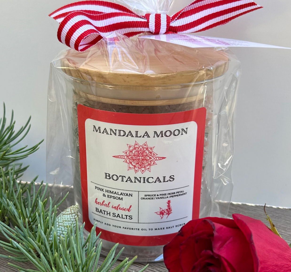 Pink Himalayn and epson bath salts 