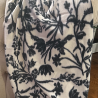 Black and White Like Cashmere Wrap/Scarf