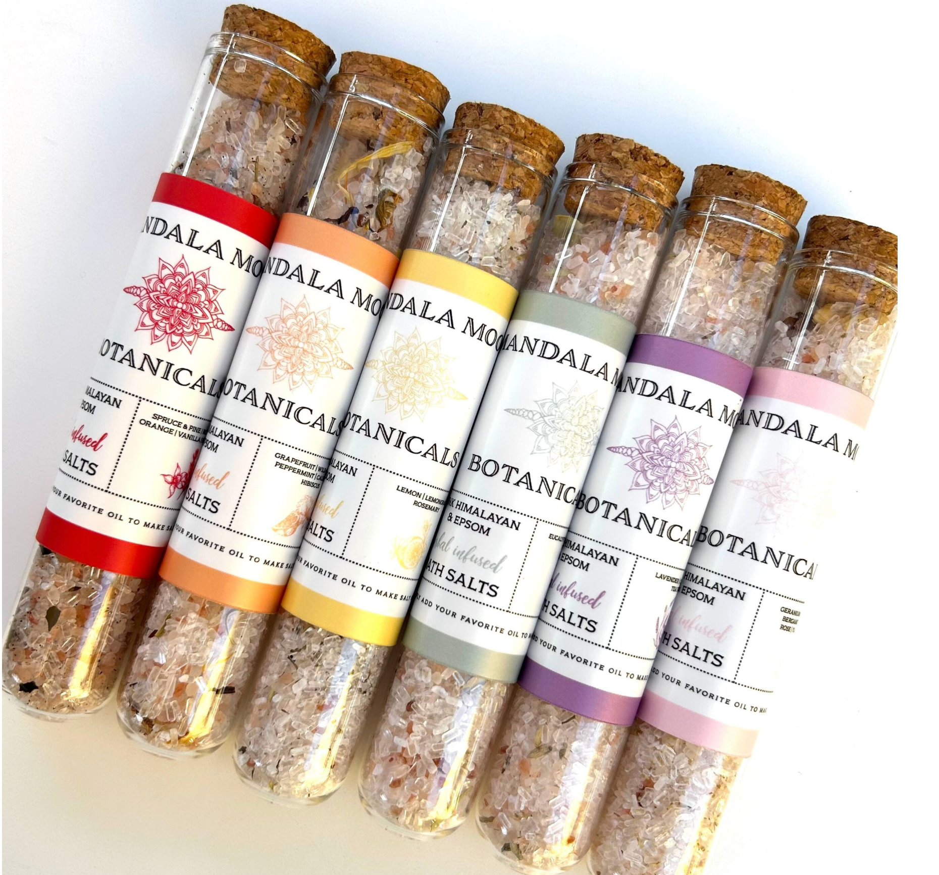 Mandala Moon Botanical Bath Salt Gift Set