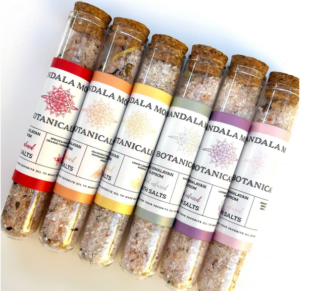 Mandala Moon Botanical Bath Salt Gift Set