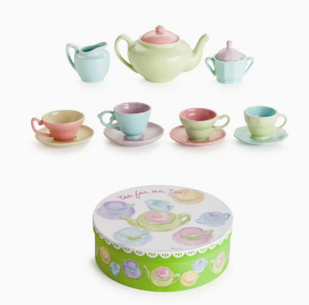 Tea For Me, Too! Children's Tea Set- 13 Pieces In Gift Box