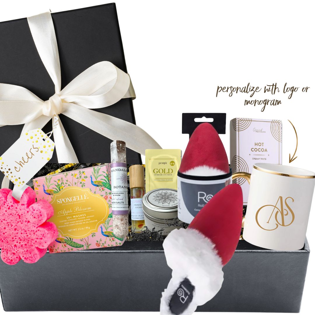 Holiday Glow Luxury Gift Box : Festive Self-Care & Relaxation