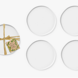 Small White Appetizer Plates