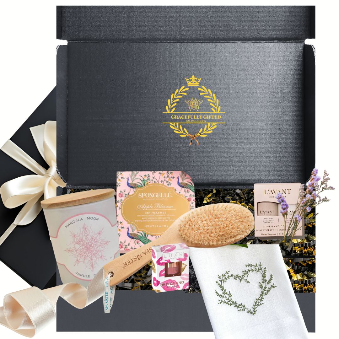 Personalized Thoughtful Valentine's Day Luxe Spa Gift Box