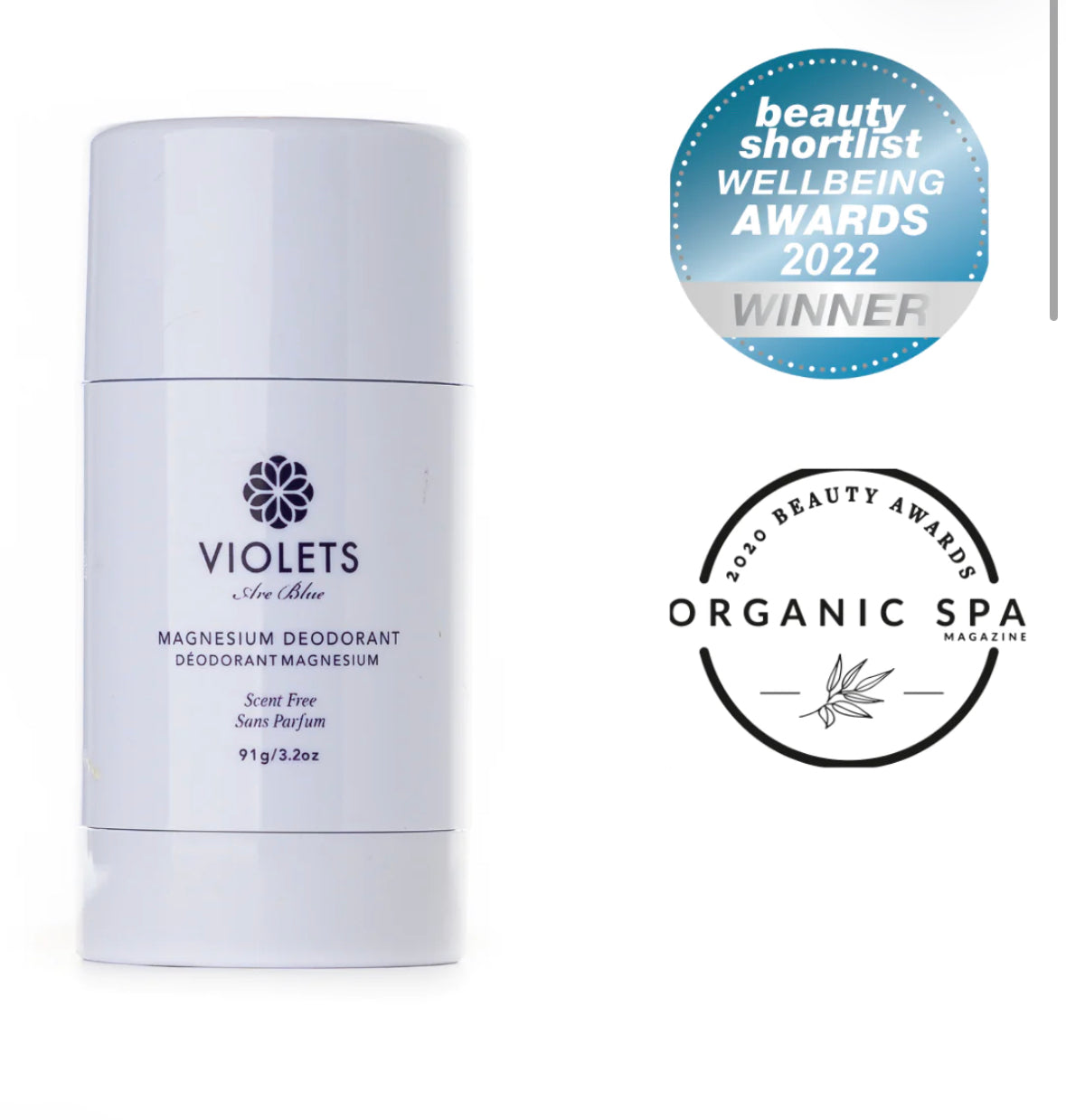 Award Winning Magnesium Deodorant