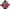 Floral patterned poncho with red flowers on a plain background