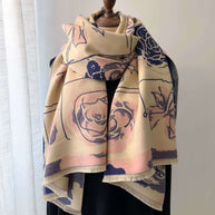 Luxury Cashmere Reversible Shawl