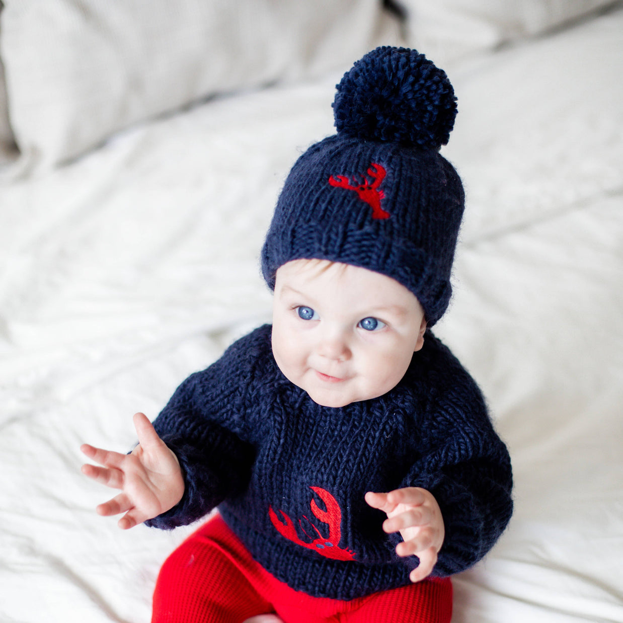 Lobster Beanie Hat for Baby & Kids
