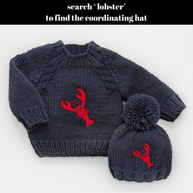 Lobster Sweater for Baby & Toddler