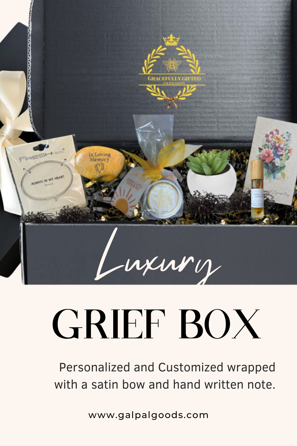 Small luxe sympathy gift box 