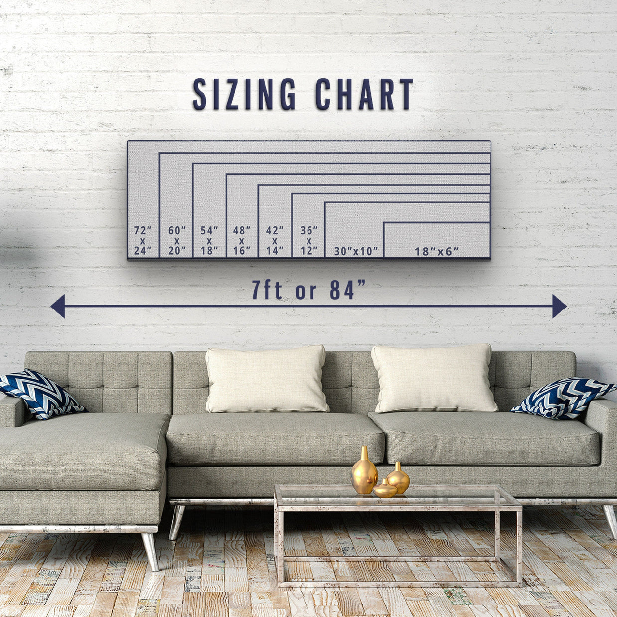 New! Personalized One Way Wall Hanging | Clean & Distressed Metal Look