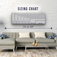 New! Personalized One Way Wall Hanging | Clean & Distressed Metal Look