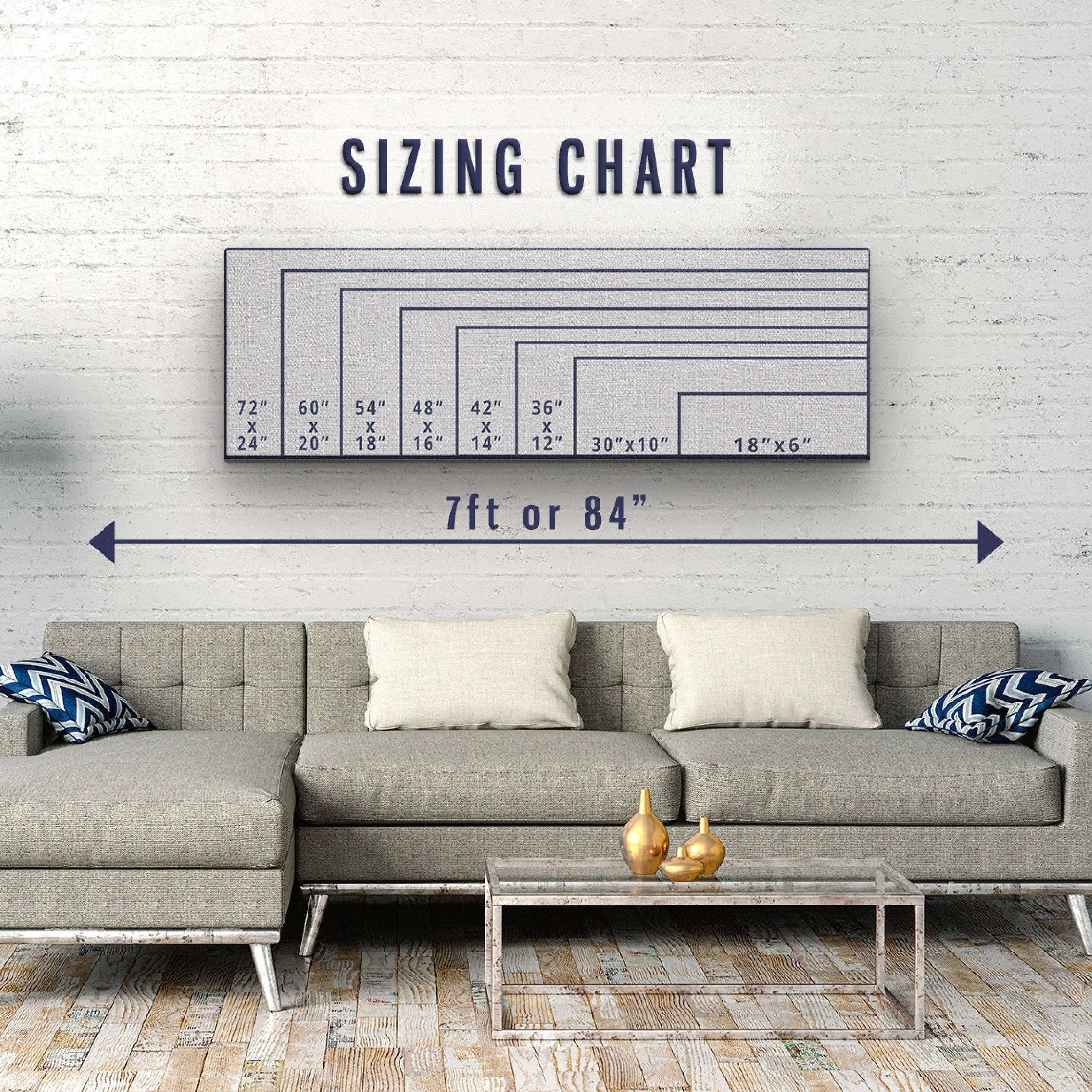 New! Personalized One Way Wall Hanging | Clean & Distressed Metal Look
