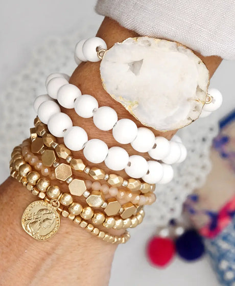 Multi-layered bracelet