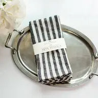 striped linen napkins