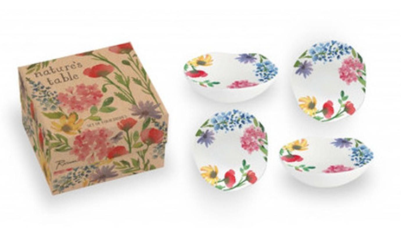 stunning floral nesting bowls. 