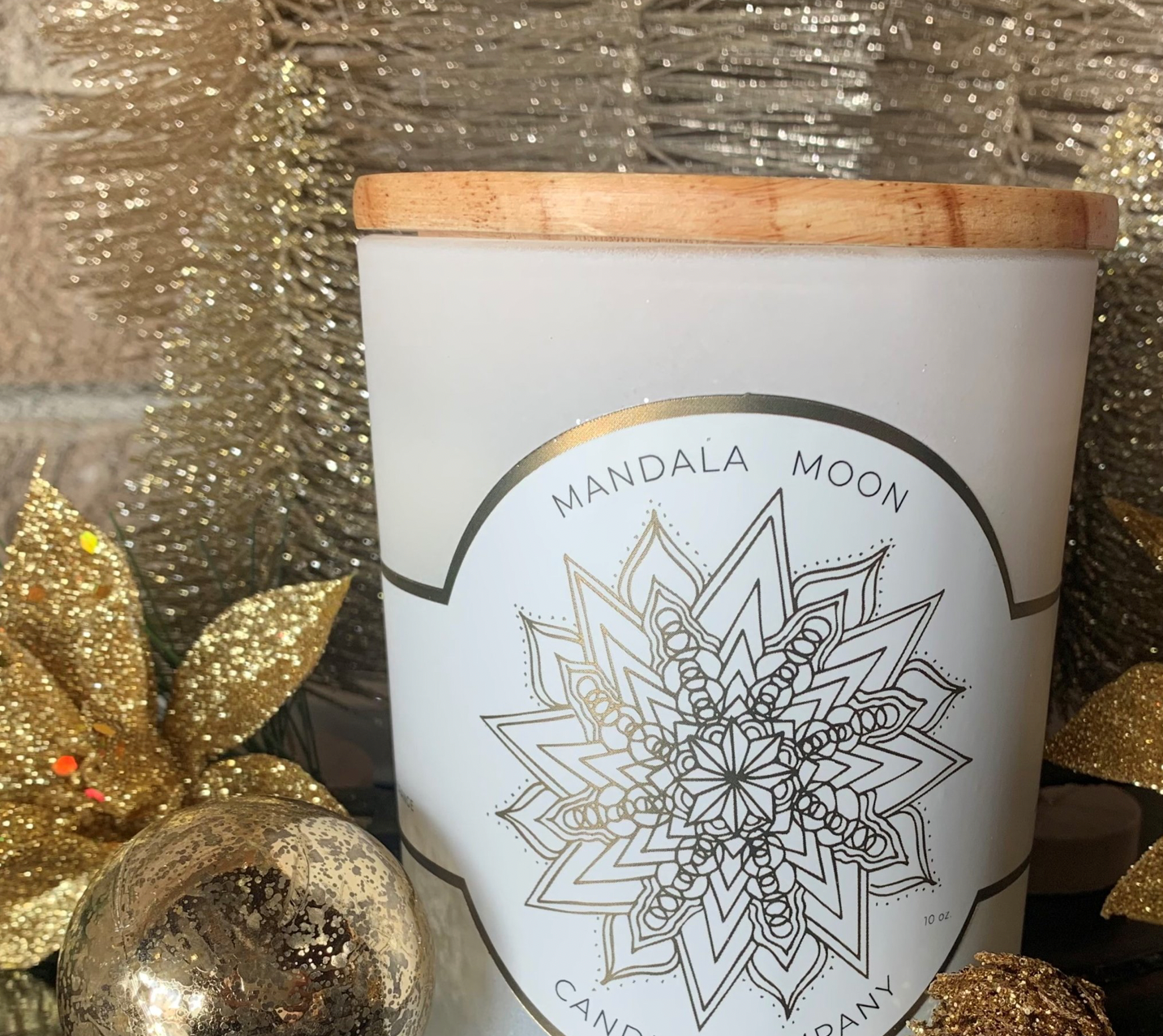 Hand Poured Soy Candle for the holiday