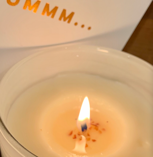 Candle burning- soy
