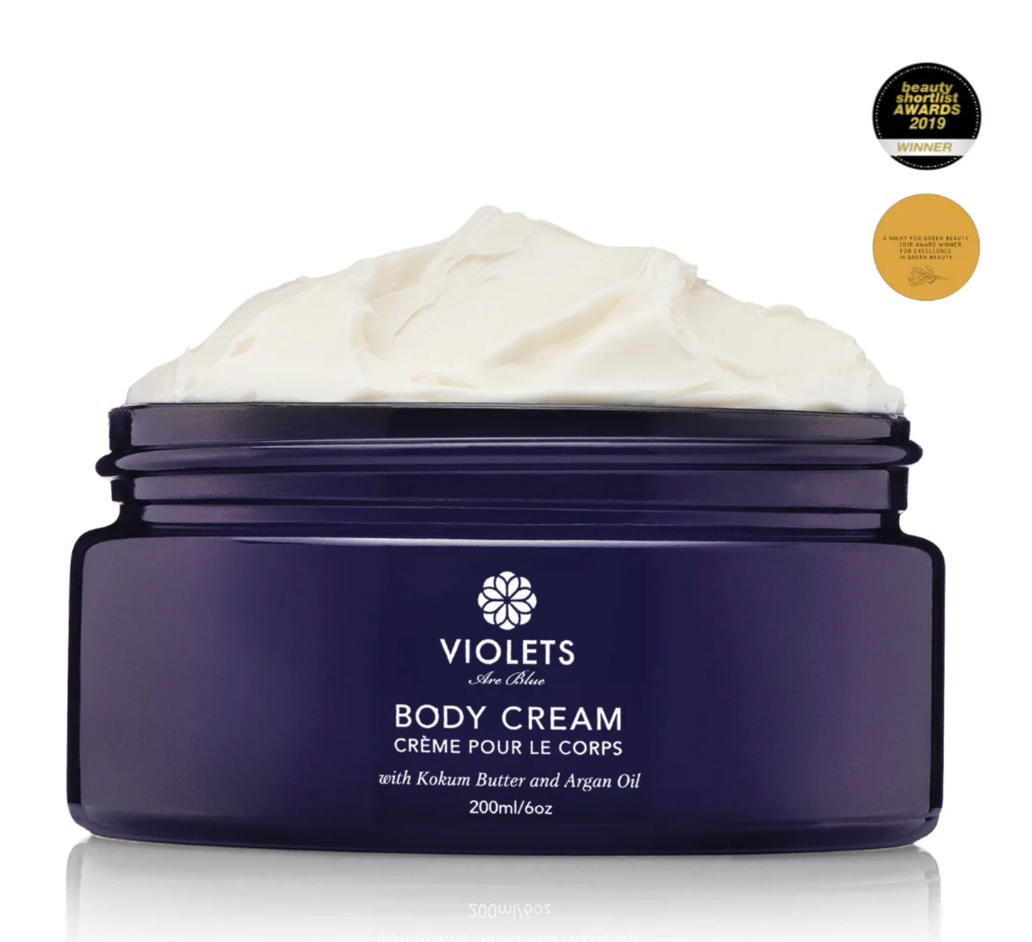 Violets are blue body cream with agan oil and Kokum Butter